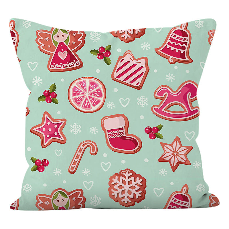 Christmas Pillow Covers for Colorful Holiday Sofa Styling