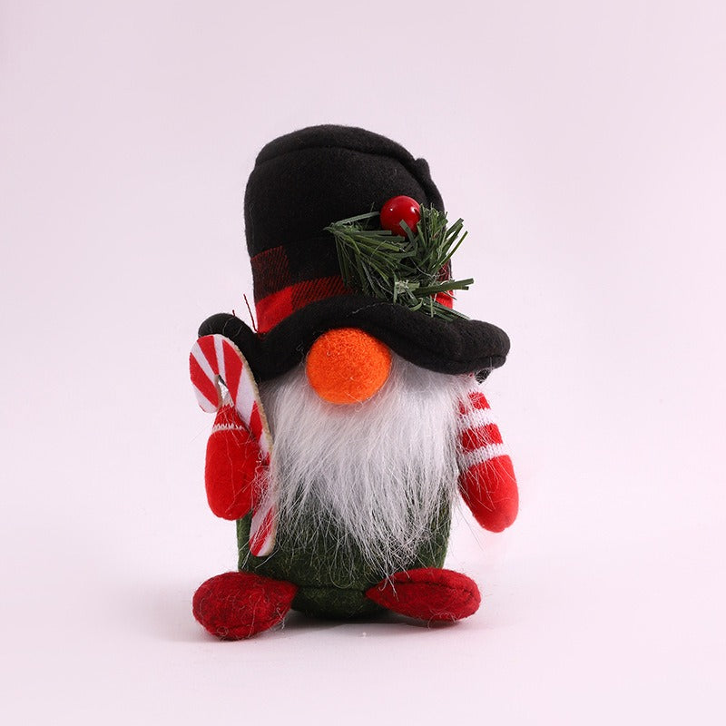 Christmas Gnome Decor – Plush Nordic Holiday Ornament