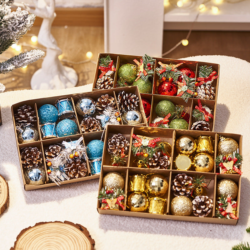Christmas Tree Ornaments Coordinated Holiday Gift Pack