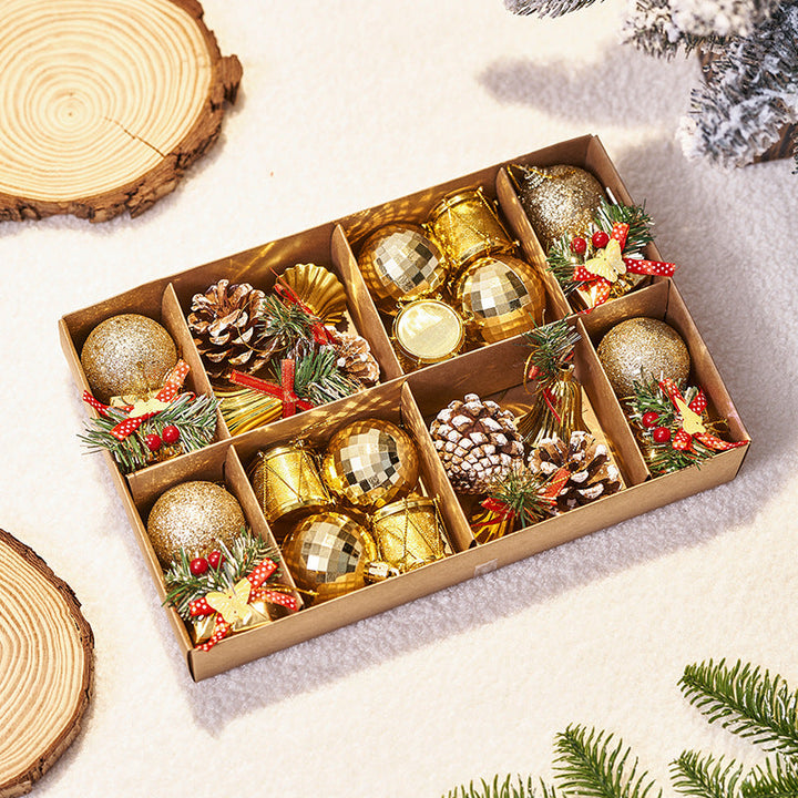 Christmas Tree Ornaments Coordinated Holiday Gift Pack
