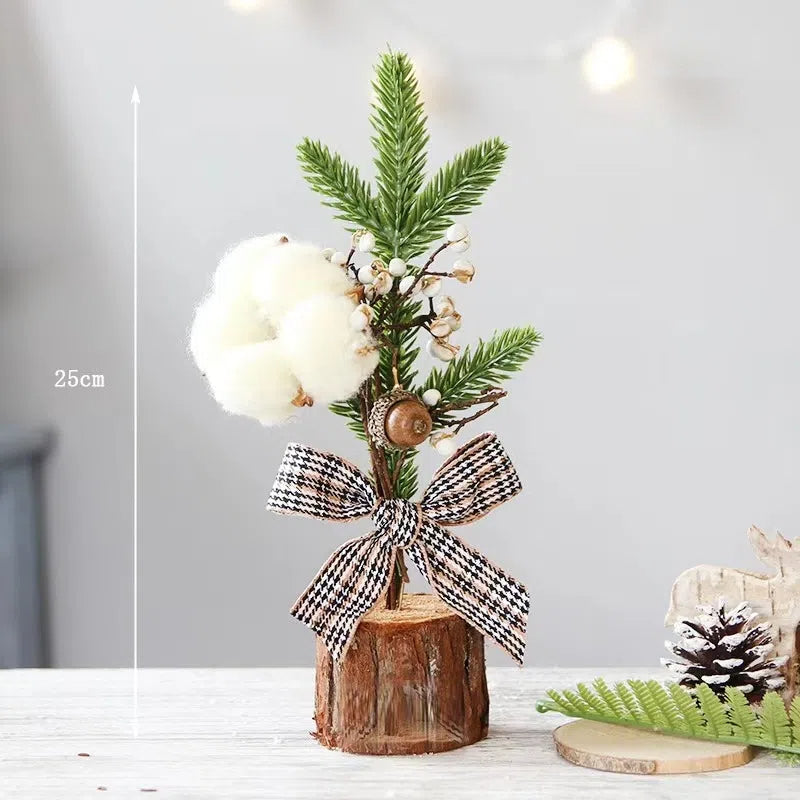 Mini Christmas Tree Decoration for Instant Festive Cheer