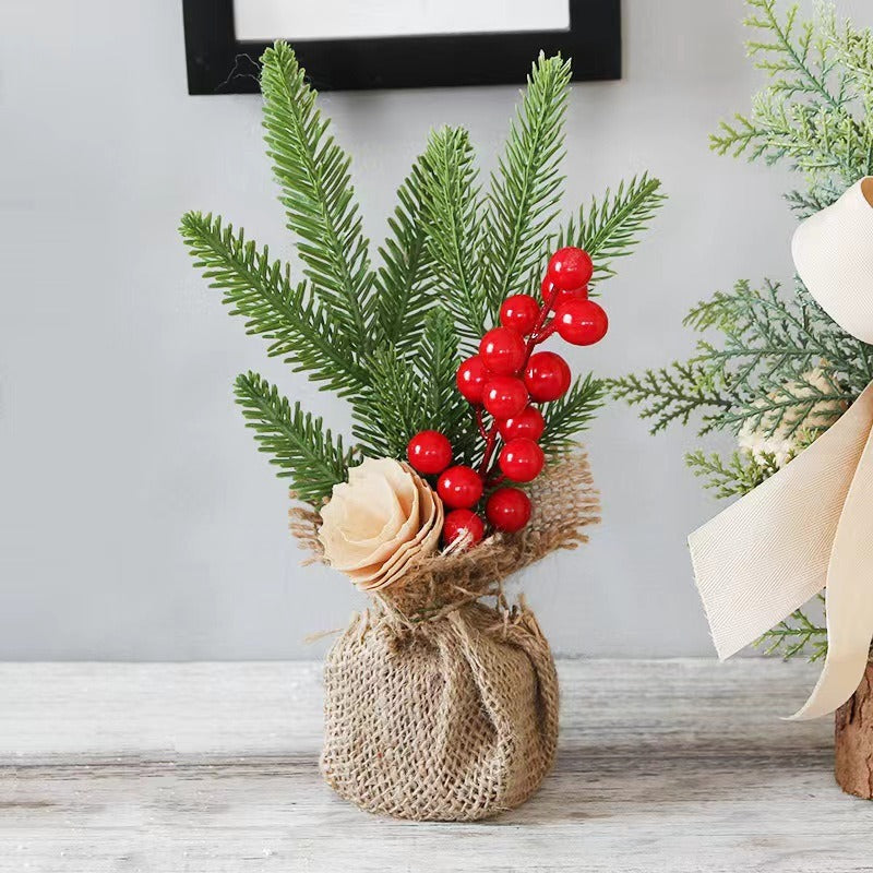 Mini Christmas Tree Decoration for Instant Festive Cheer