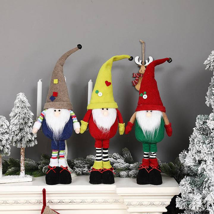 Christmas Gnome Decorations for Festive Mantel Charm
