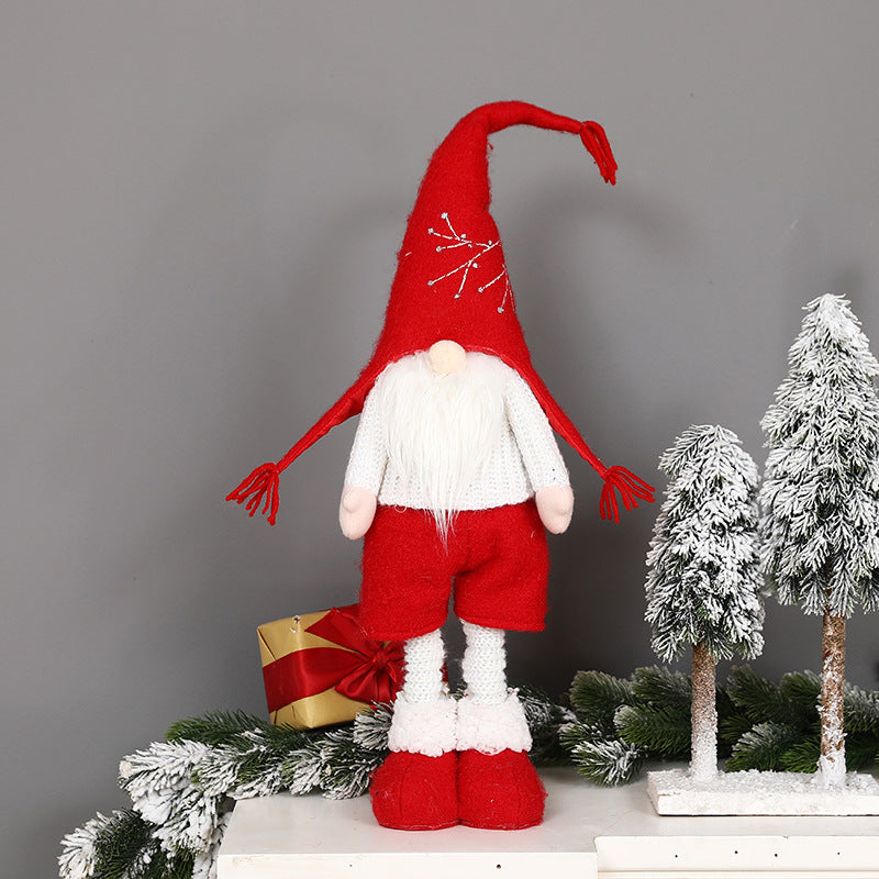 Christmas Gnome Decorations Set for Festive Displays