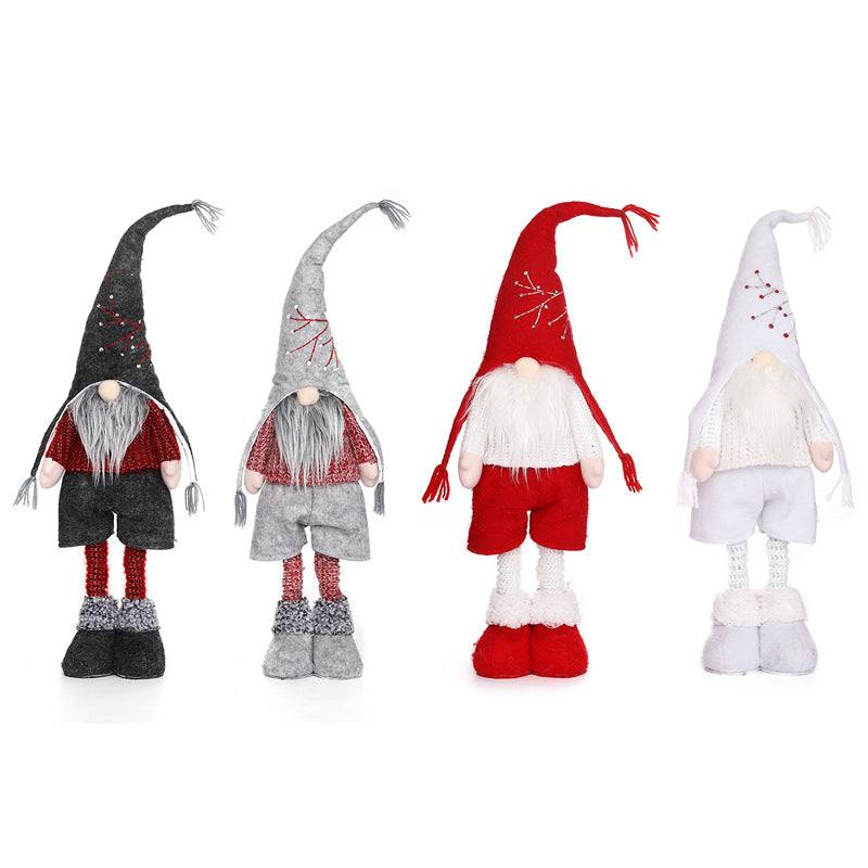 Christmas Gnome Decorations Set for Festive Displays