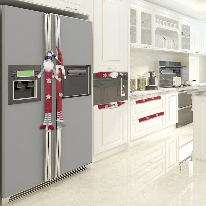 Christmas Gnome Handle Decorations for Festive Kitchens