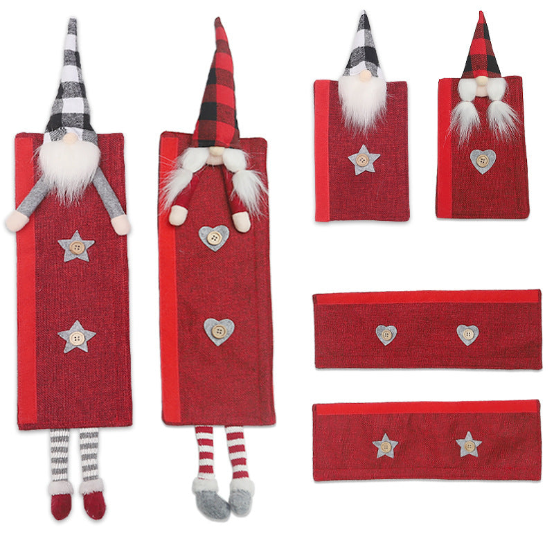 Christmas Gnome Handle Decorations for Festive Kitchens