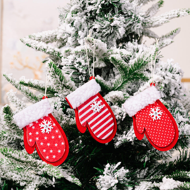 Christmas Fabric Ornaments Set for Cozy Holiday Decor