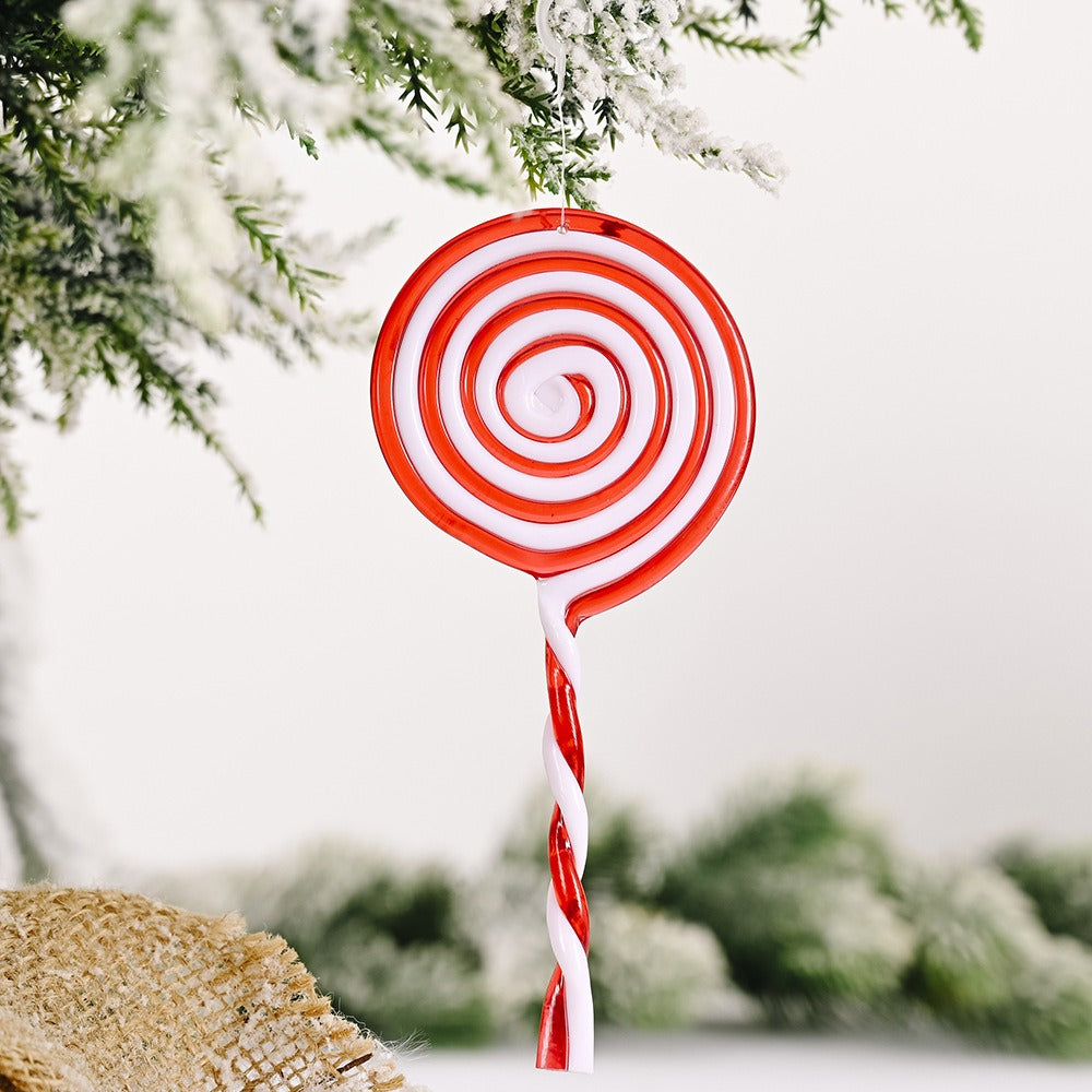 Candy Lollipop Christmas Hangers - Peppermint Décor Set