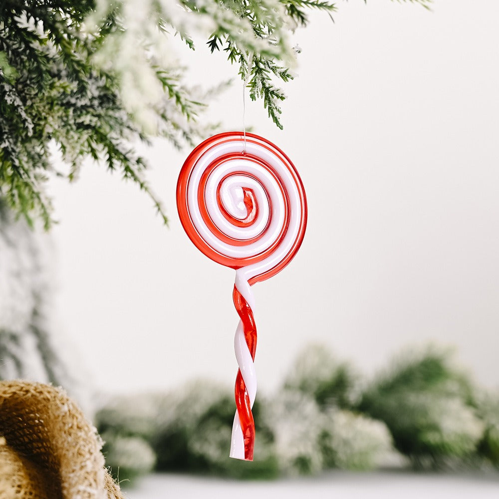 Candy Lollipop Christmas Hangers - Peppermint Décor Set