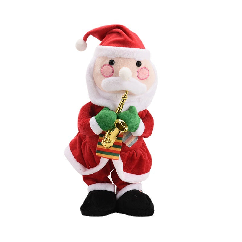 Animated Christmas Plush Toy That Sings And Twists