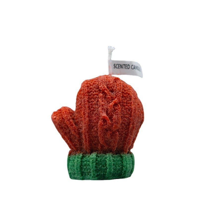 Cactus Scented Candle for Playful Holiday Home Decor