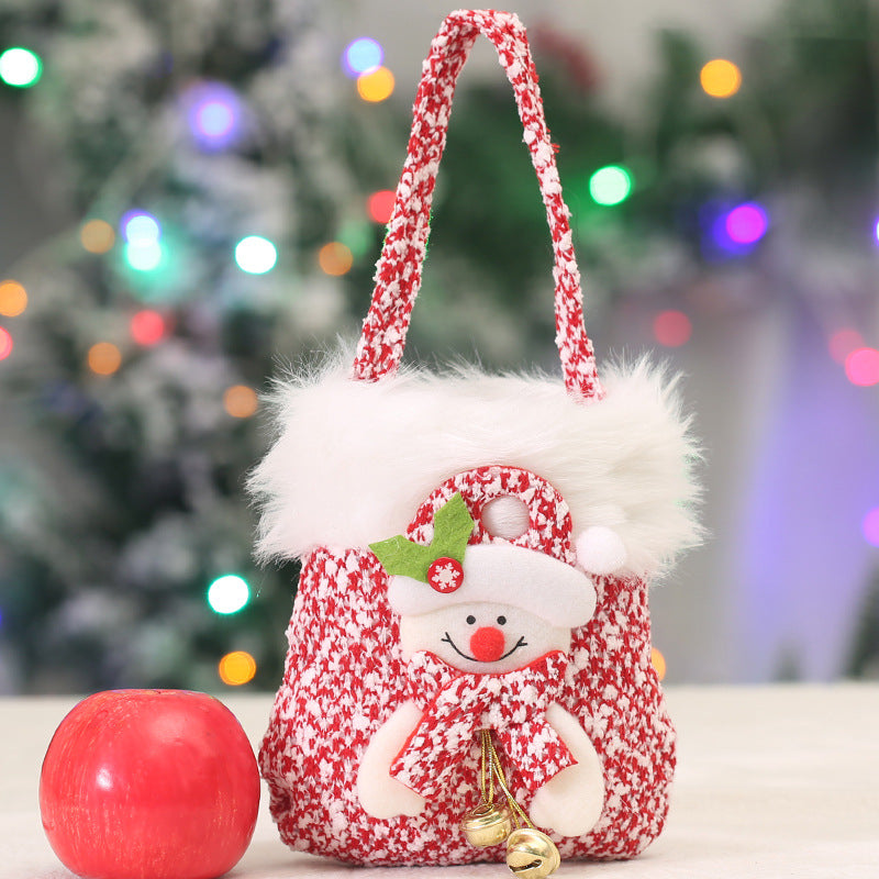 Christmas Gift Bag, Reusable for Small Holiday Gifts