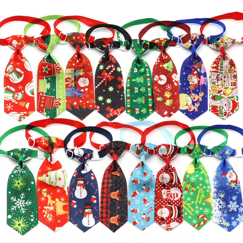 Christmas Pet Bow Tie Accessory for Easy Festive Style