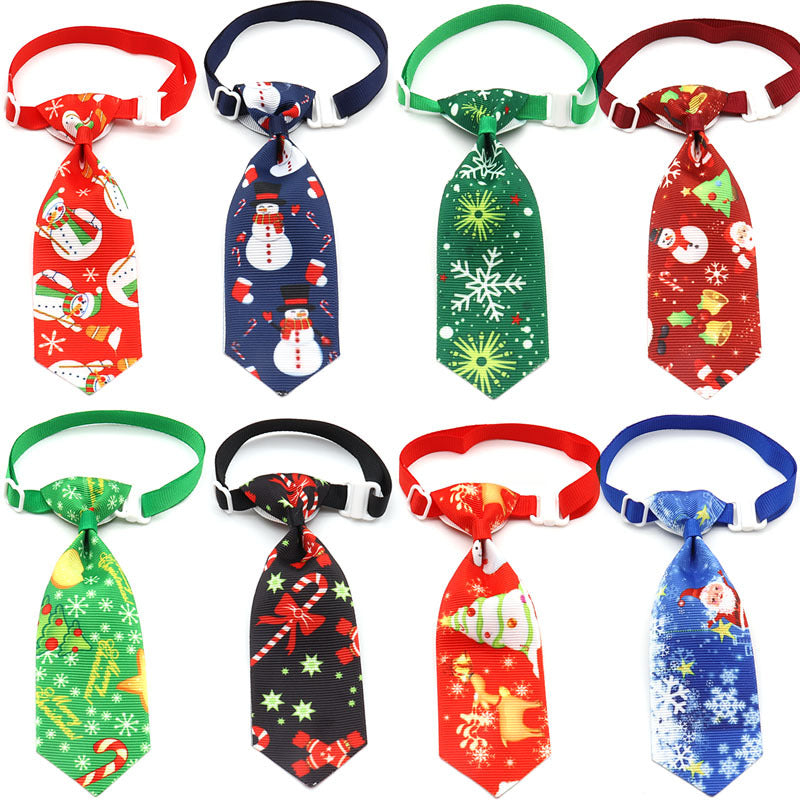 Christmas Pet Bow Tie Accessory for Easy Festive Style