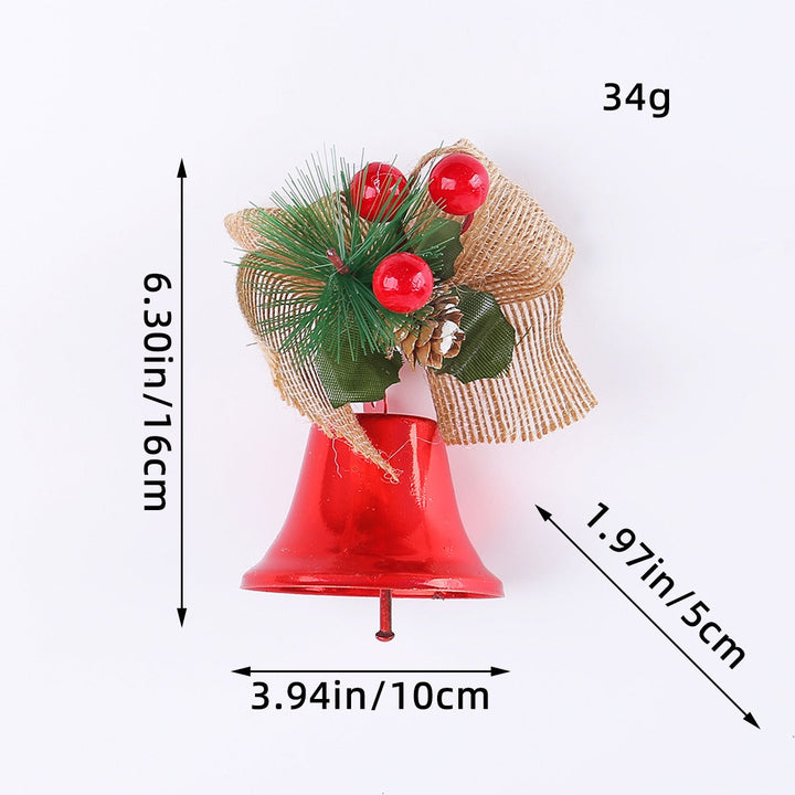Christmas Tree Bell Ornament Set for Festive Displays