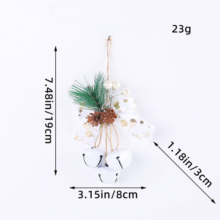 Christmas Tree Bell Ornament Set for Festive Displays