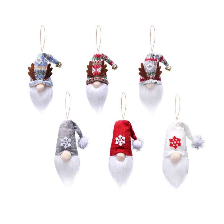 Christmas Gnome Ornaments Set for Cozy Tree Decorating