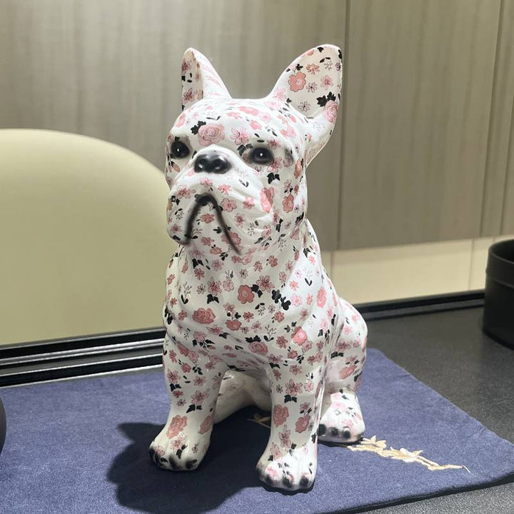 French Bulldog Sculpture for Playful Decor