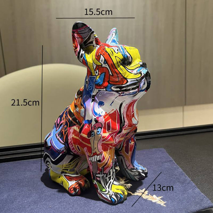 French Bulldog Sculpture for Playful Decor