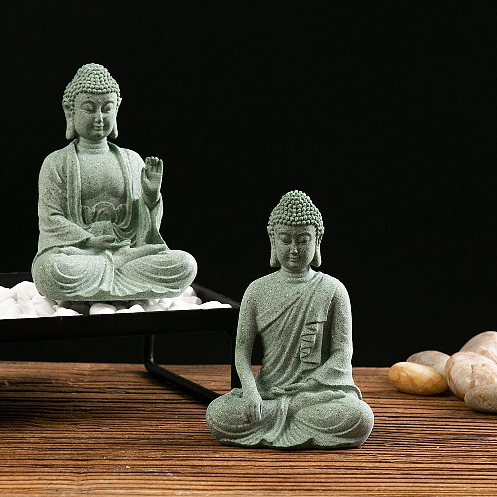 Buddha Aquarium Ornaments for a Calming Zen Display