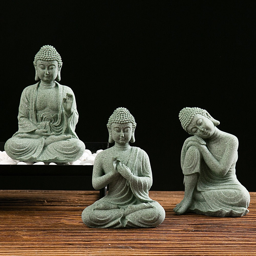Buddha Aquarium Ornaments for a Calming Zen Display