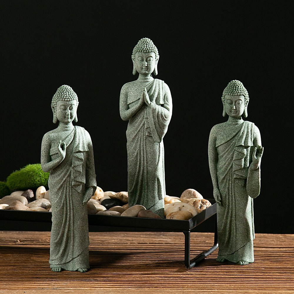 Buddha Aquarium Ornaments for a Calming Zen Display