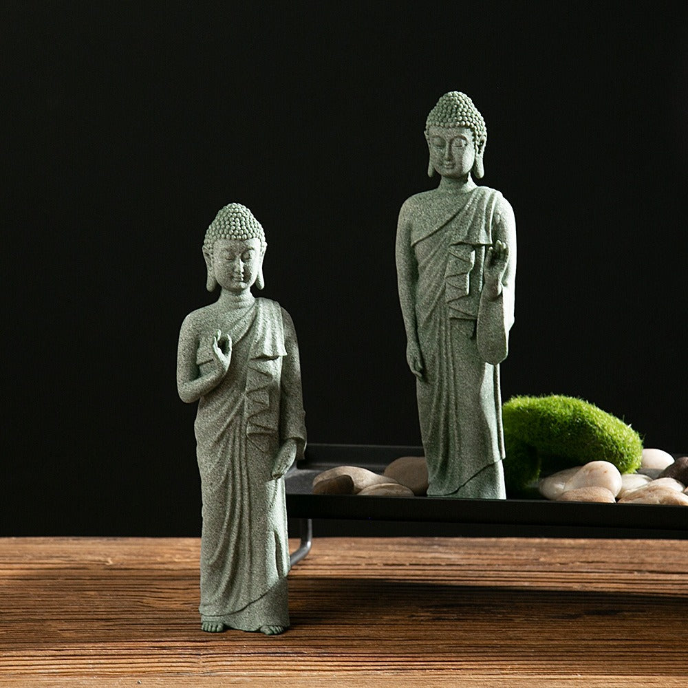 Buddha Aquarium Ornaments for a Calming Zen Display