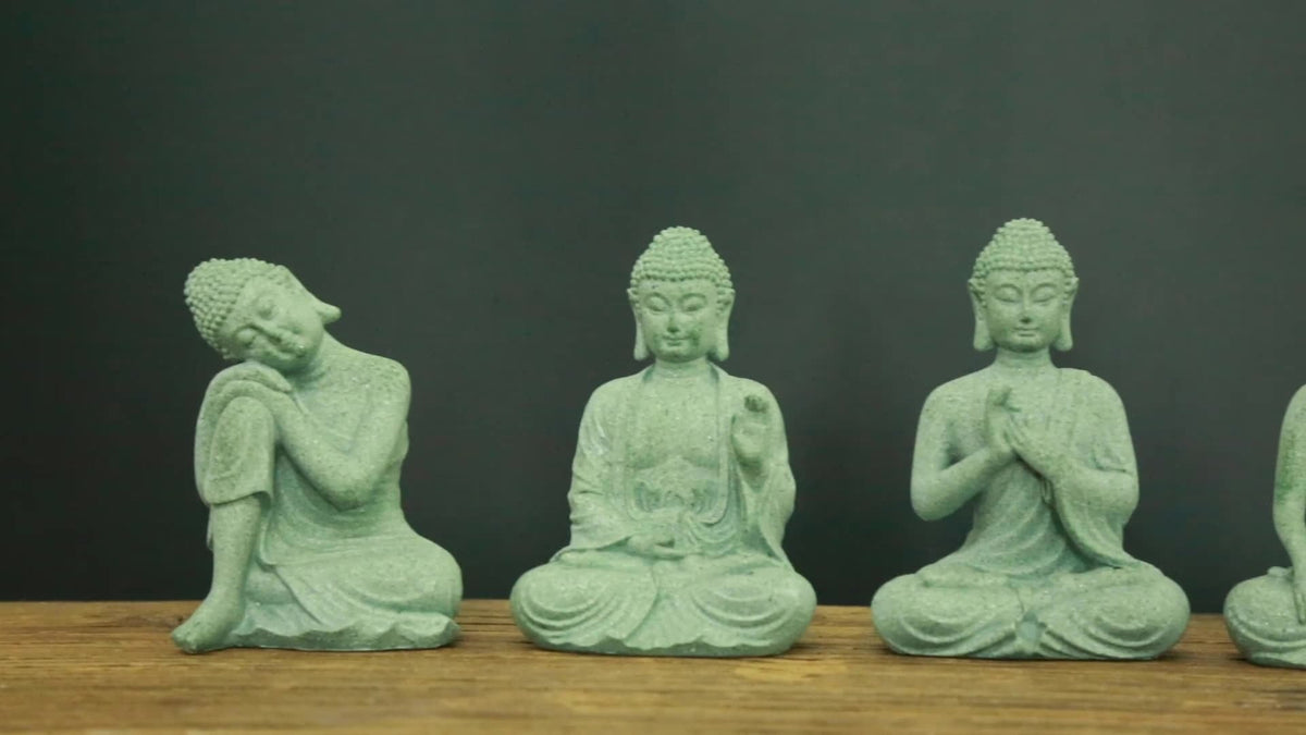 Buddha Aquarium Ornaments for a Calming Zen Display