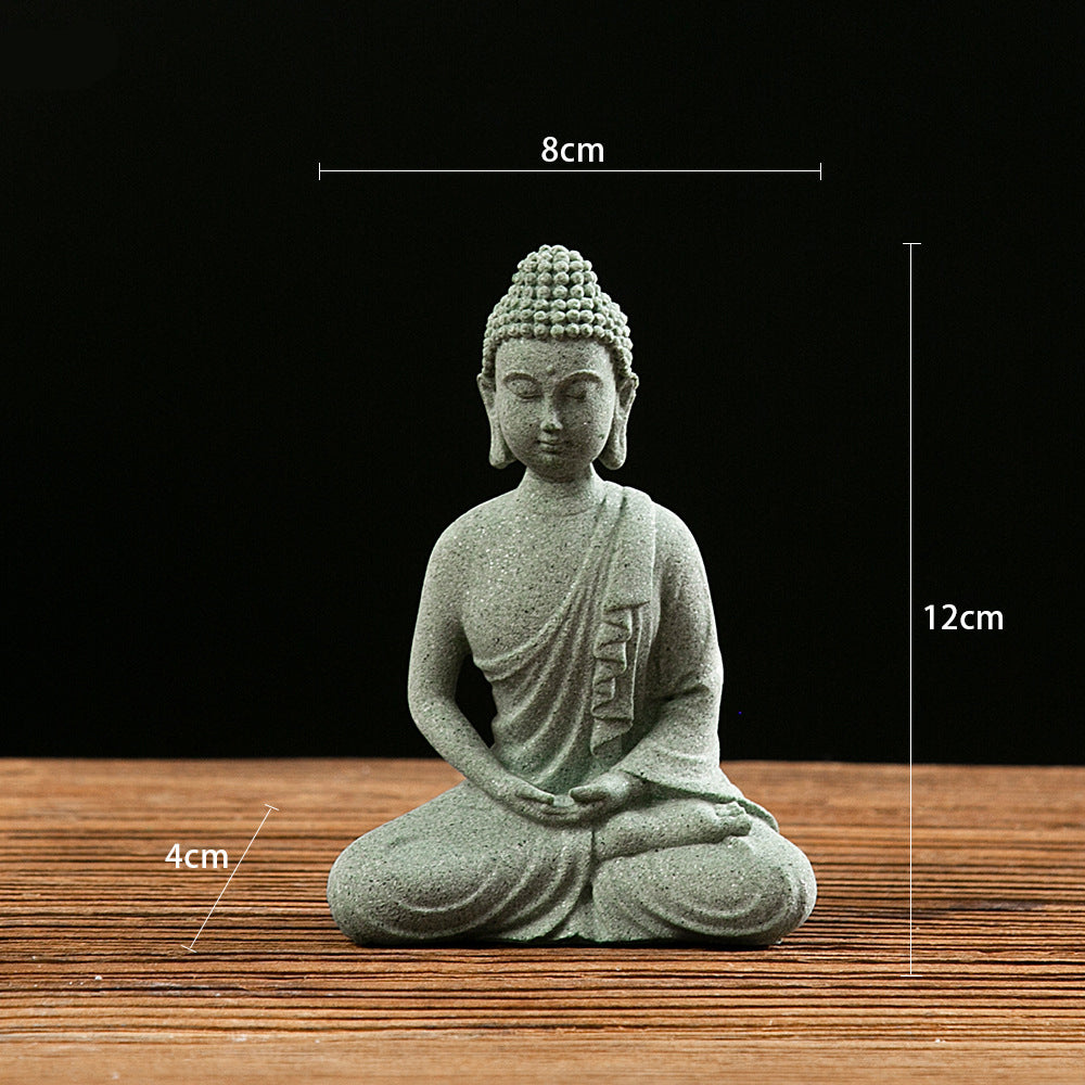 Buddha Aquarium Ornaments for a Calming Zen Display