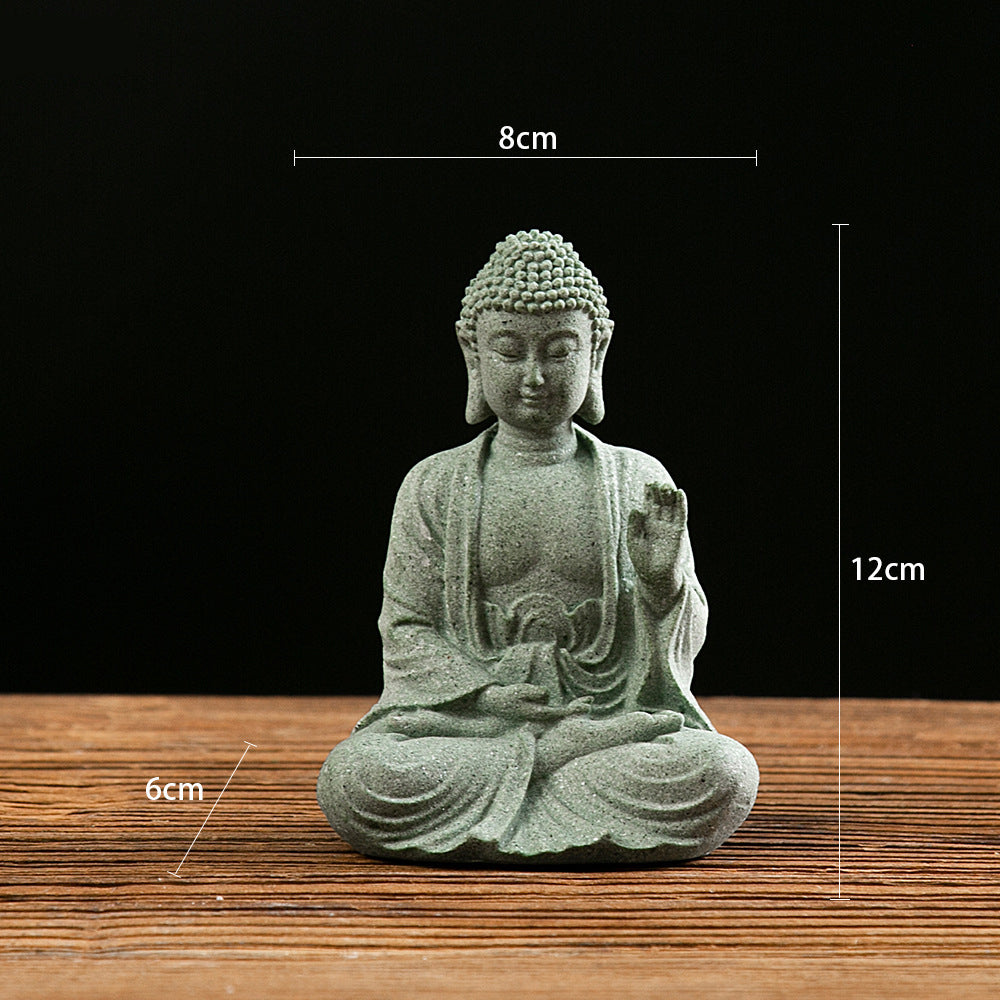 Buddha Aquarium Ornaments for a Calming Zen Display