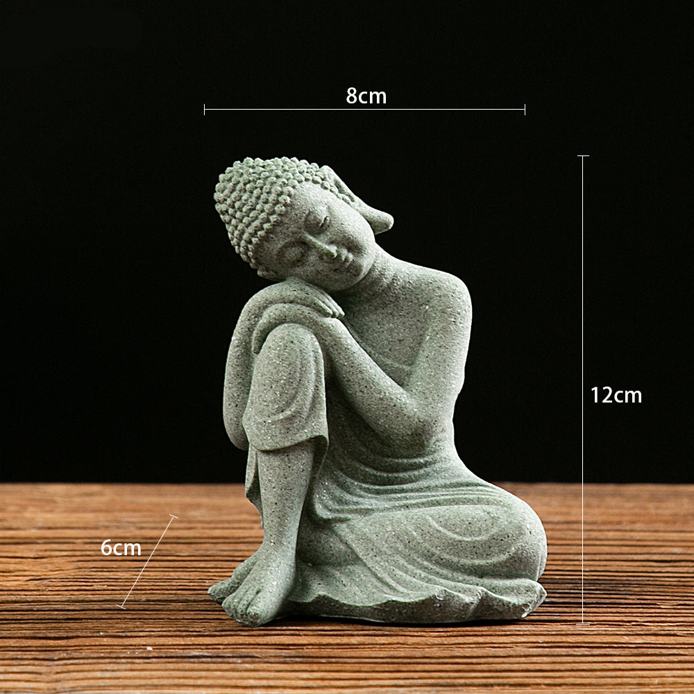 Buddha Aquarium Ornaments for a Calming Zen Display
