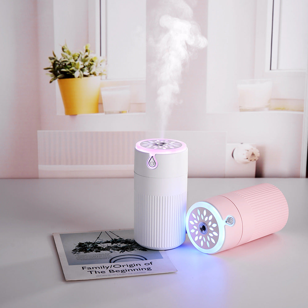 Cute USB Ultrasonic Mini Humidifier for Desk and Car