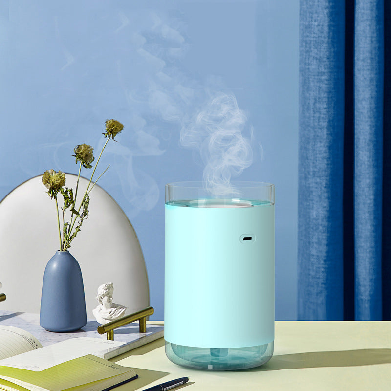 Rainbow Mist Desk Humidifier with Ambient RGB Light
