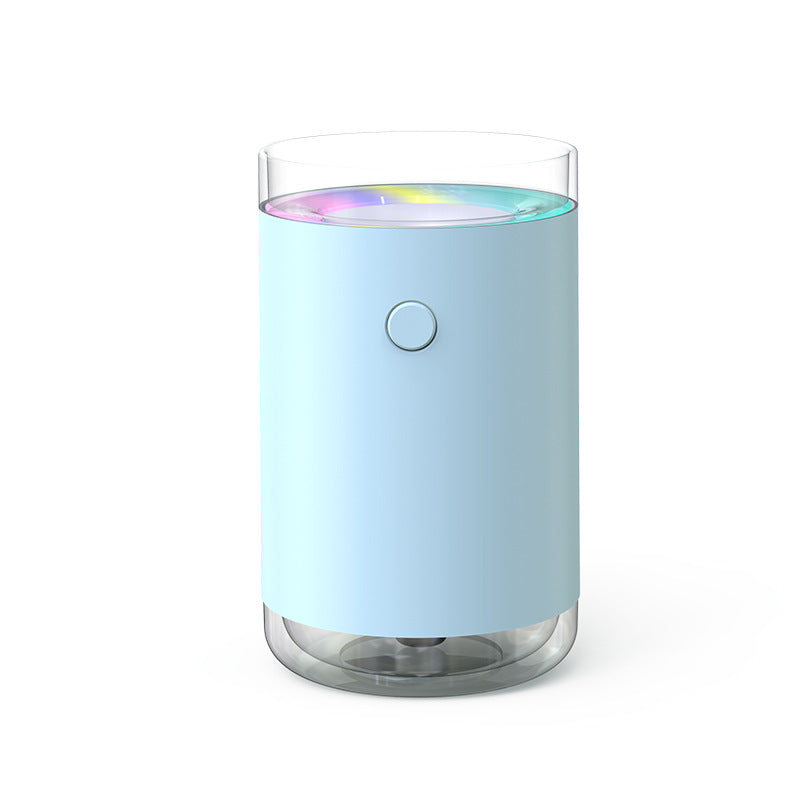Rainbow Mist Desk Humidifier with Ambient RGB Light