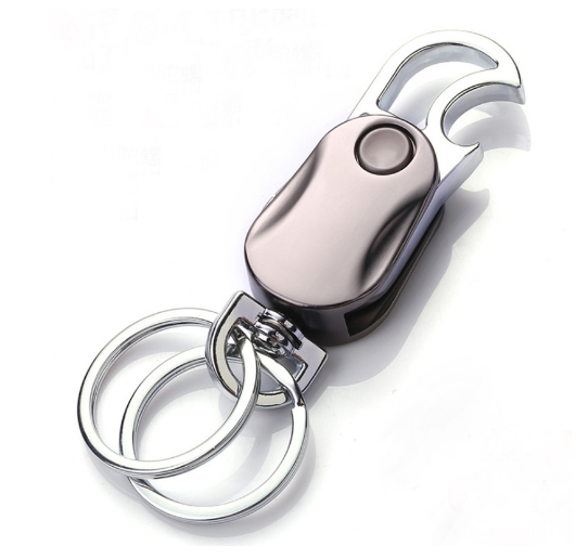 Gyroscope Keychain Pendant for Playful Key Carrying