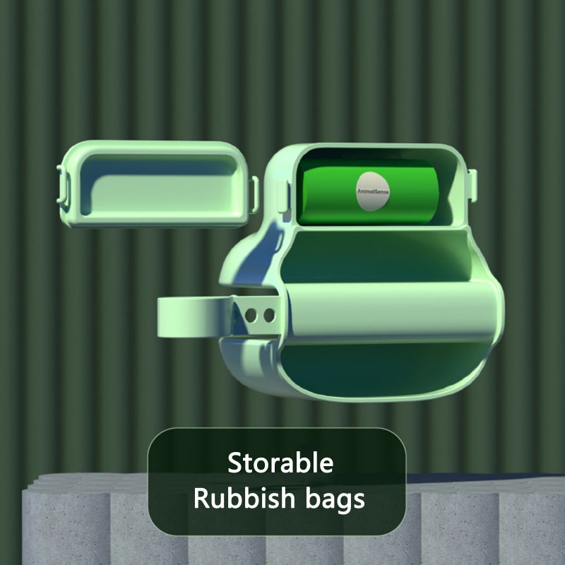 Frog Shaped Dog Poop Scooper With Bag Holder
