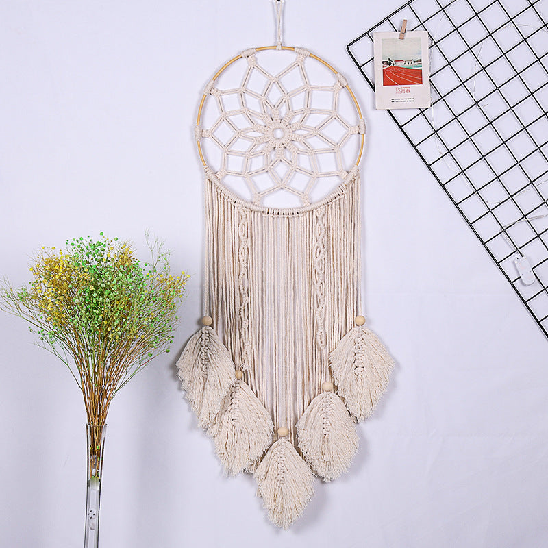 Cotton Wall Tapestry for Soft Bohemian Wall Texture