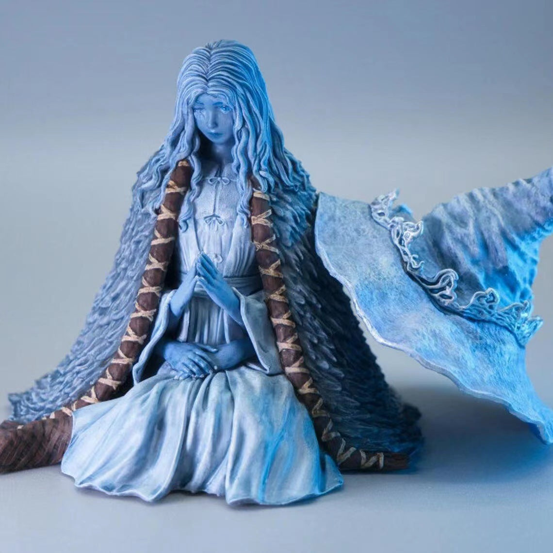 Fantasy Witch Figurine for Mysterious Gothic Decor
