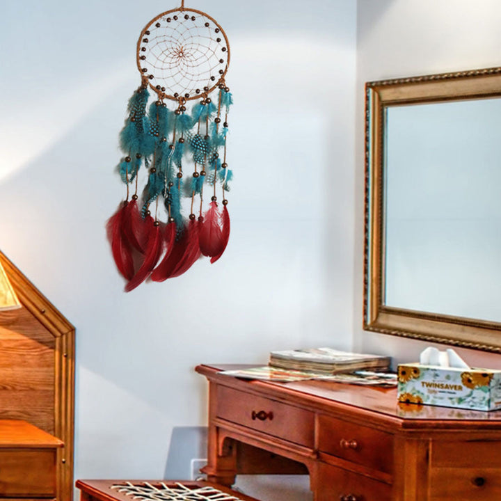 Dream Catcher Wall Decor for Colorful Bohemian Rooms