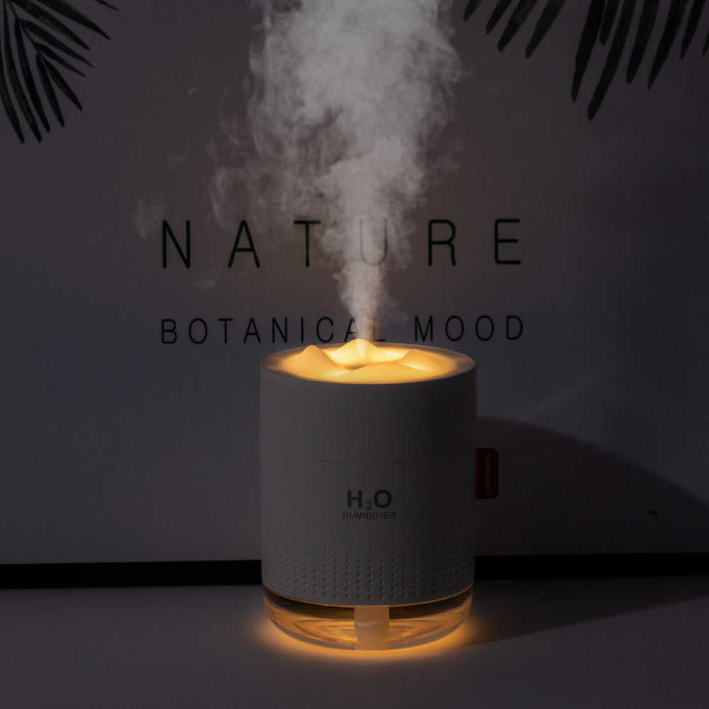 Desktop USB Humidifier with Night Light Mist for Desk