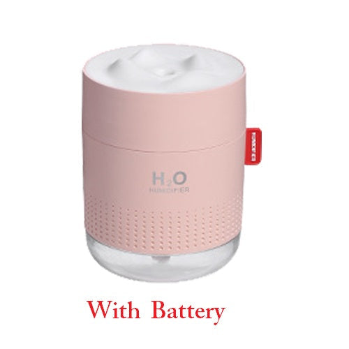 Desktop USB Humidifier with Night Light Mist for Desk
