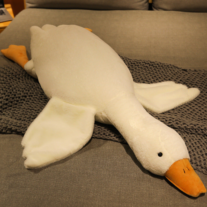 Big Goose Plush Pillow – Oversized Cuddly Room Companion