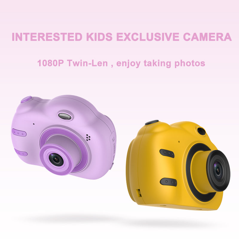 Kids Digital Camera 1080P HD Photos, 2.4-Inch Screen