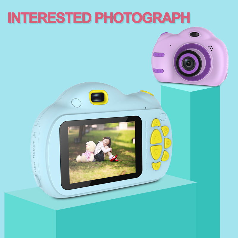 Kids Digital Camera 1080P HD Photos, 2.4-Inch Screen