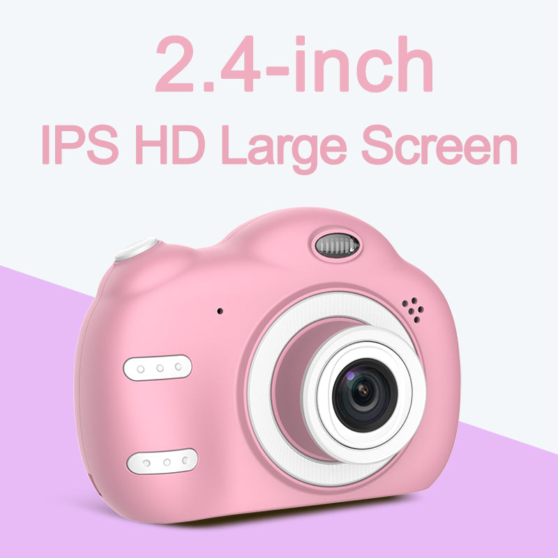 Kids Digital Camera 1080P HD Photos, 2.4-Inch Screen
