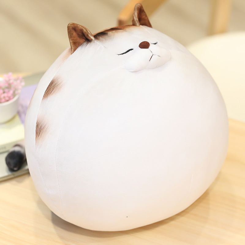 Cat Plush Pillow Cushion for Cozy Lounging & Decor