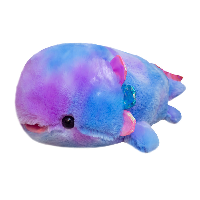 Rainbow Salamander Plush Toy for Cozy Cuddles & Decor