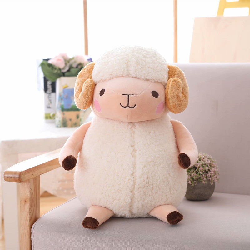 Sheep Plush Toy for Cozy Cuddles, Cute Decor & Gifts