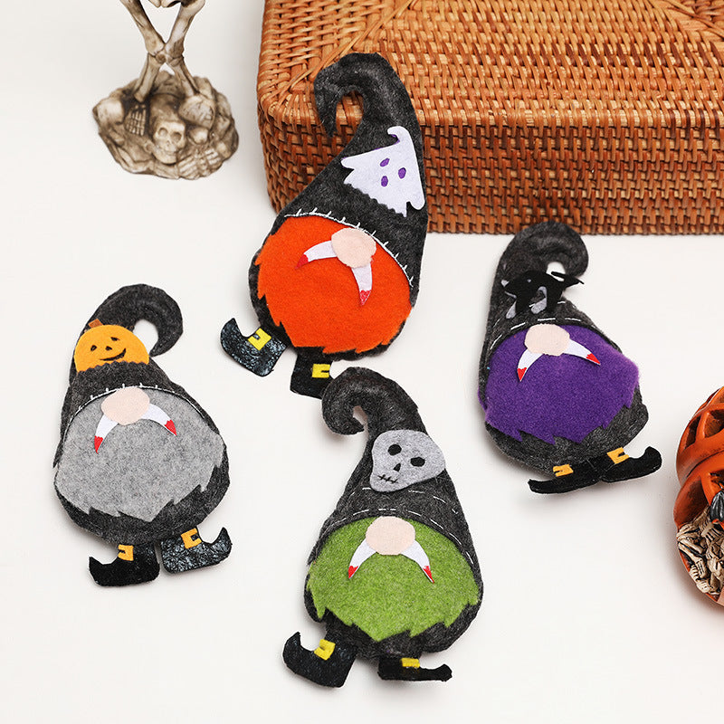 Halloween Gnome Hanging Pendant Decor for Playful Displays